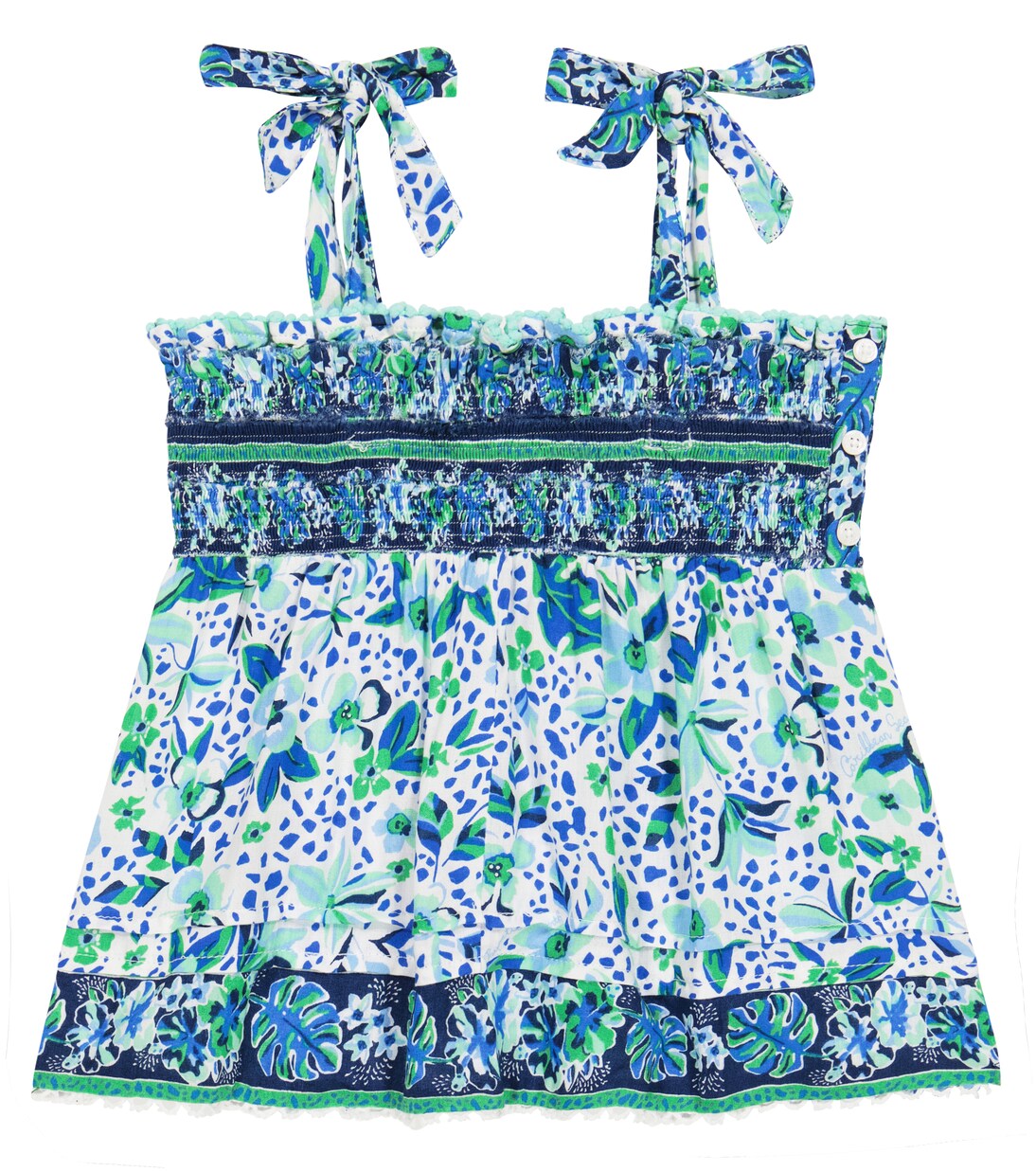 Cindy floral top | Poupette St Barth Kids