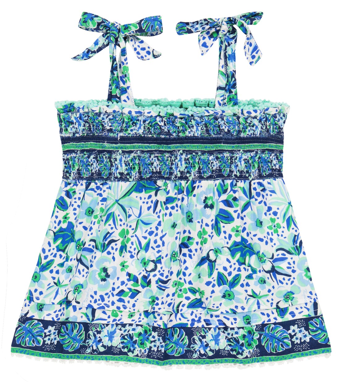 Cindy floral top | Poupette St Barth Kids
