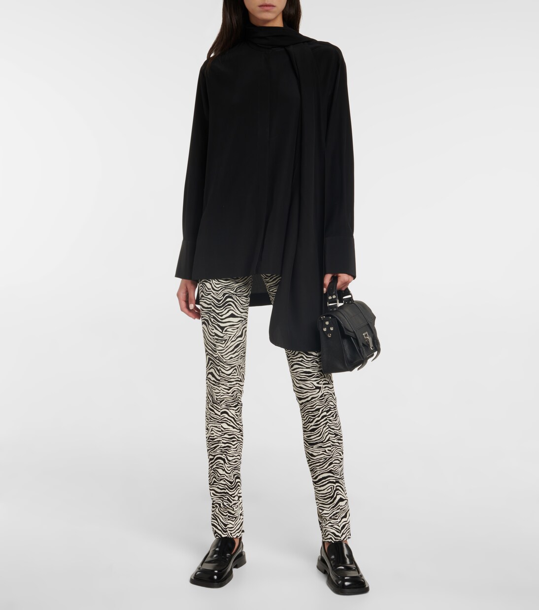 Skinny-Hose aus Jacquard | Proenza Schouler