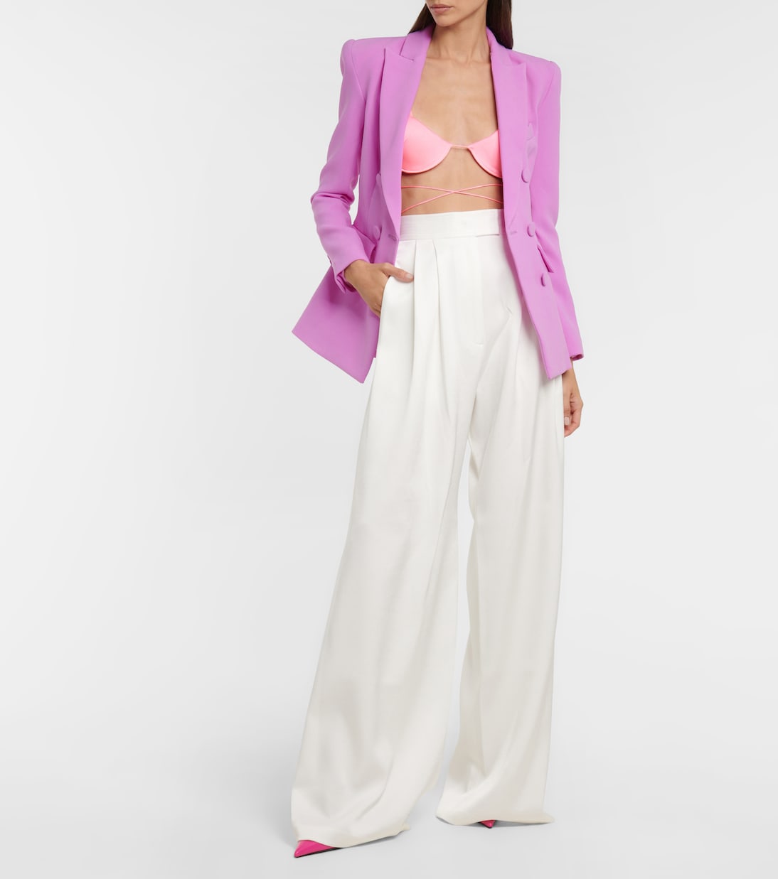 Bralette Pierce aus Crêpe | Alex Perry