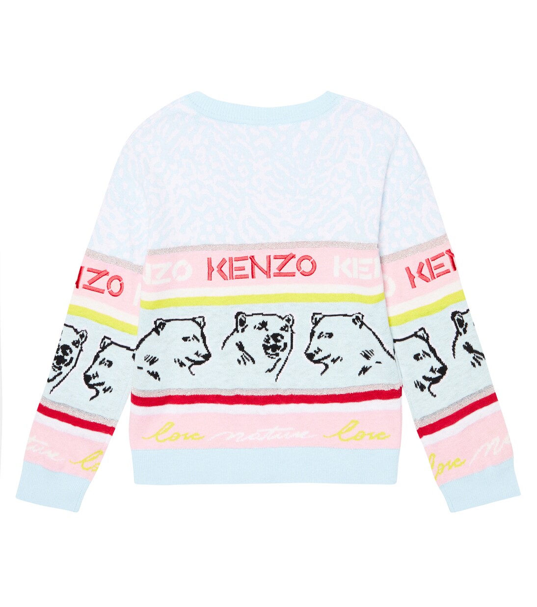Nova jacquard cotton-blend sweatshirt | Kenzo Kids