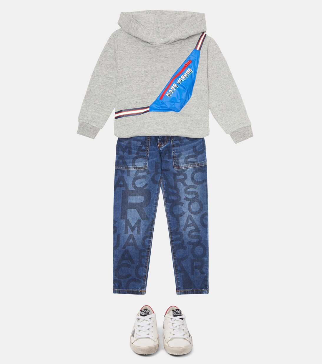 Belted logo jeans | Marc Jacobs Kids