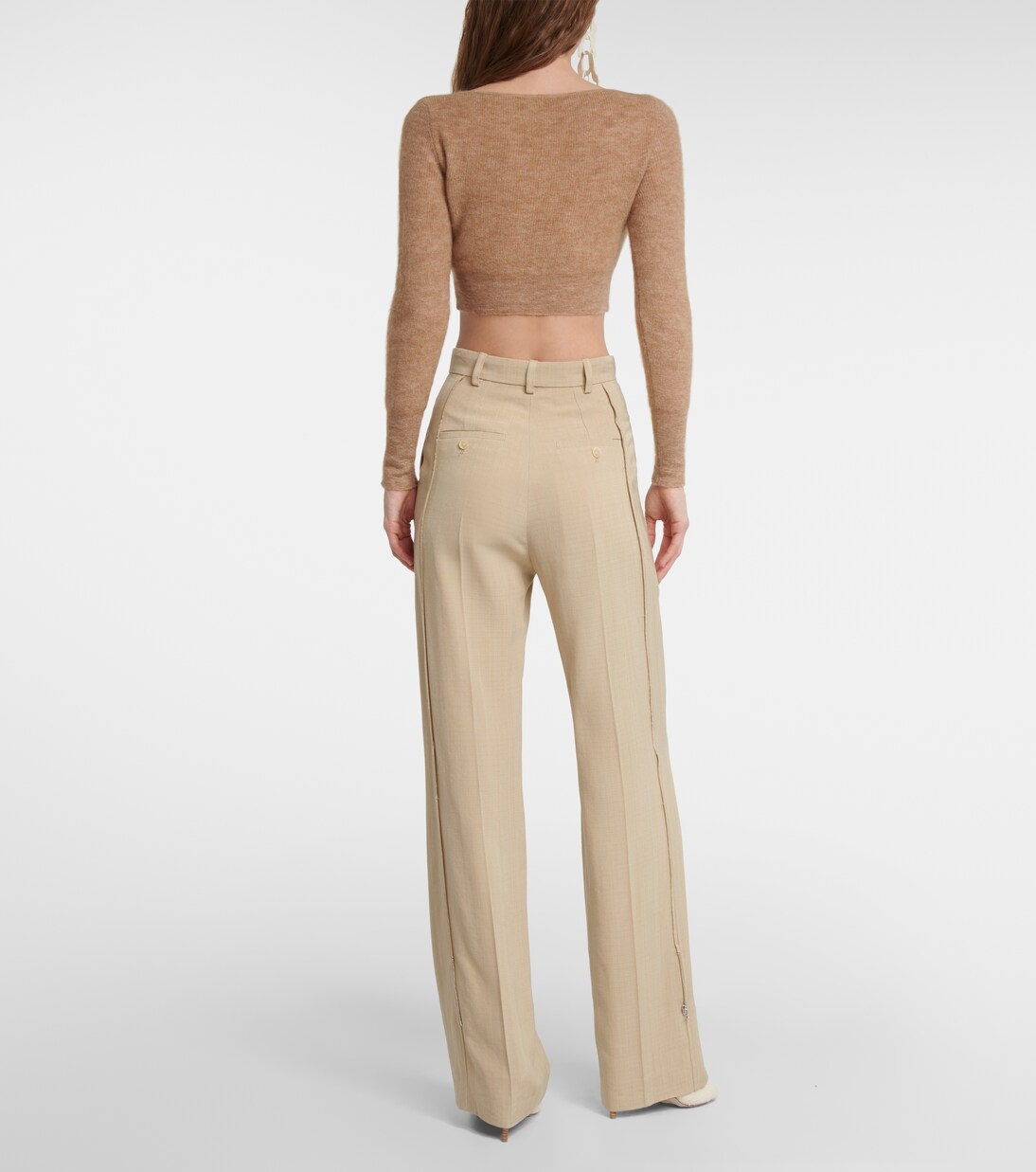 Le Cardigan Alzou mohair-blend cardigan | Jacquemus