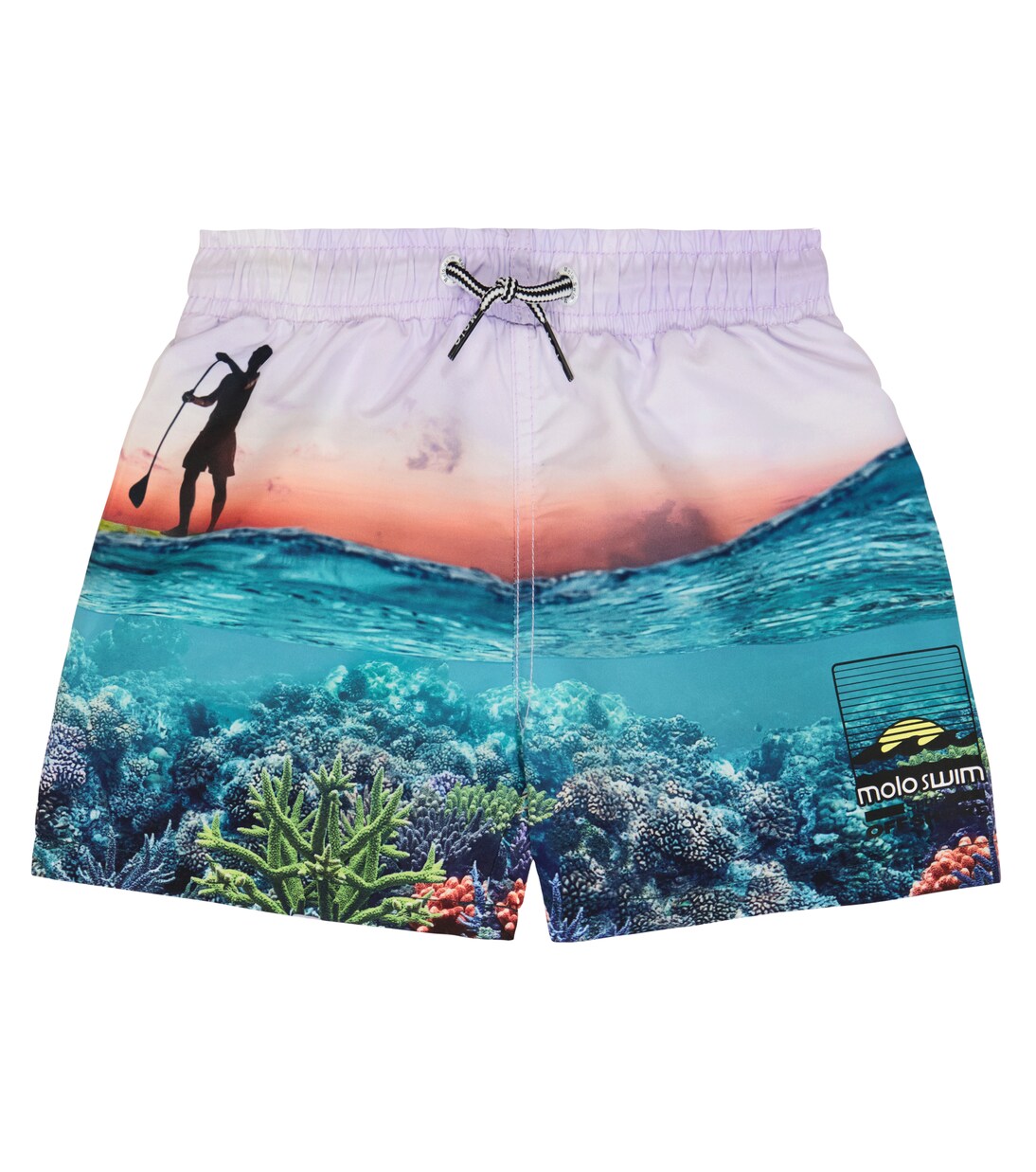 Niko printed swim shorts | Molo