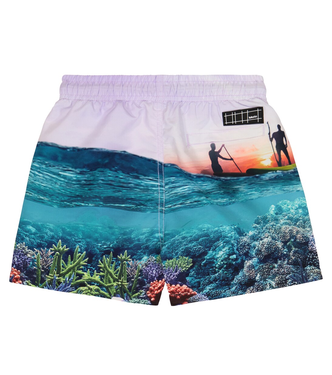 Niko printed swim shorts | Molo