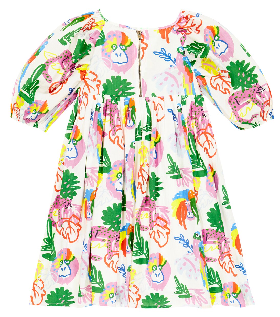Printed cotton dress | Stella McCartney Kids
