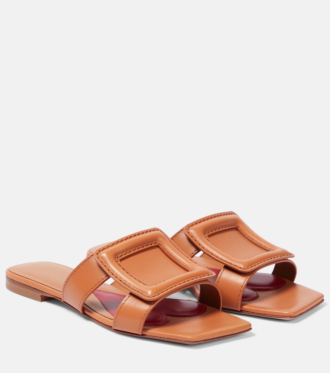Sandalen Buckle aus Leder | Roger Vivier