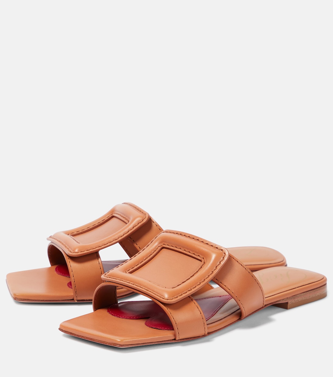 Sandalen Buckle aus Leder | Roger Vivier