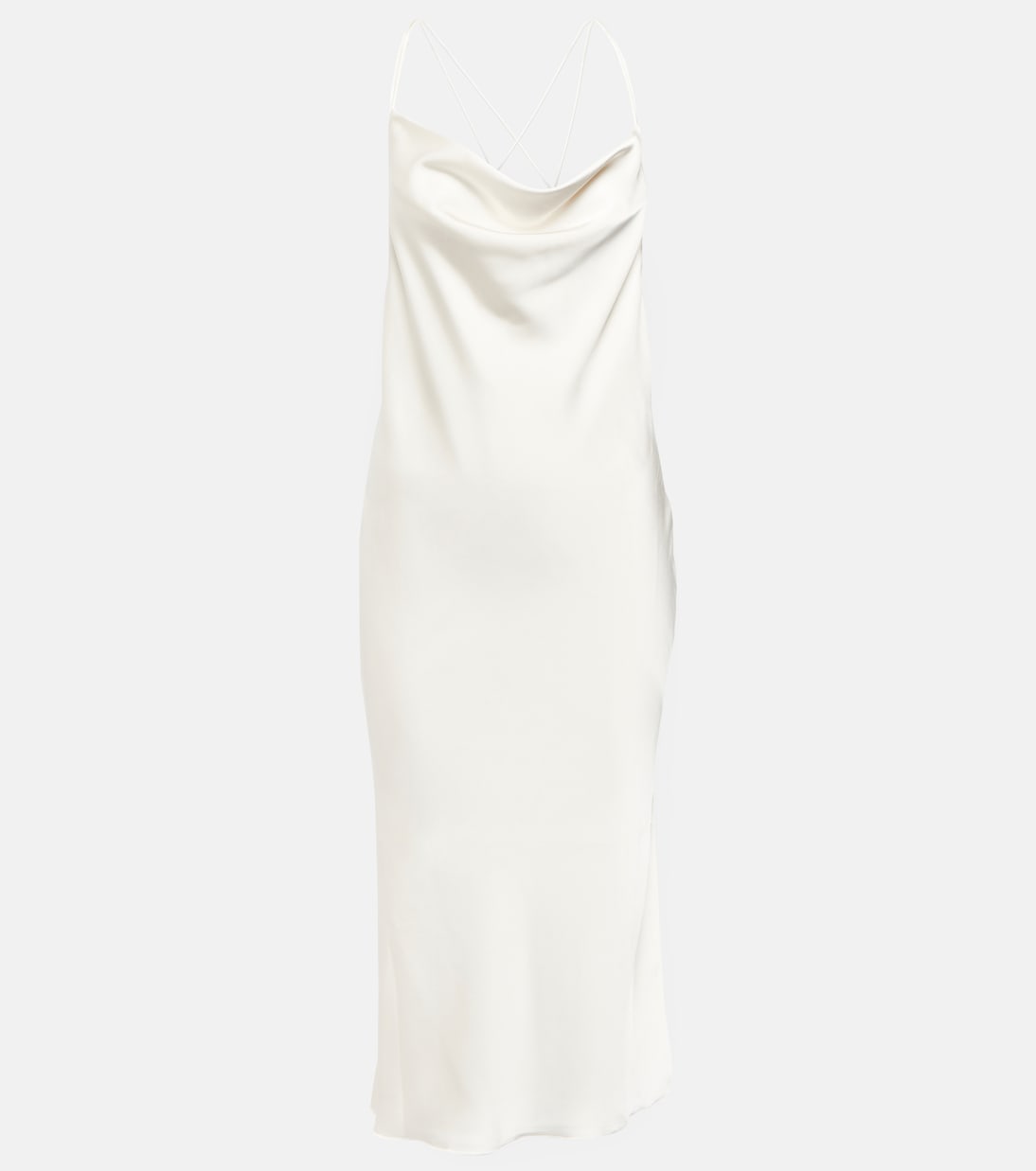Bridal Grace satin slip dress | Rotate
