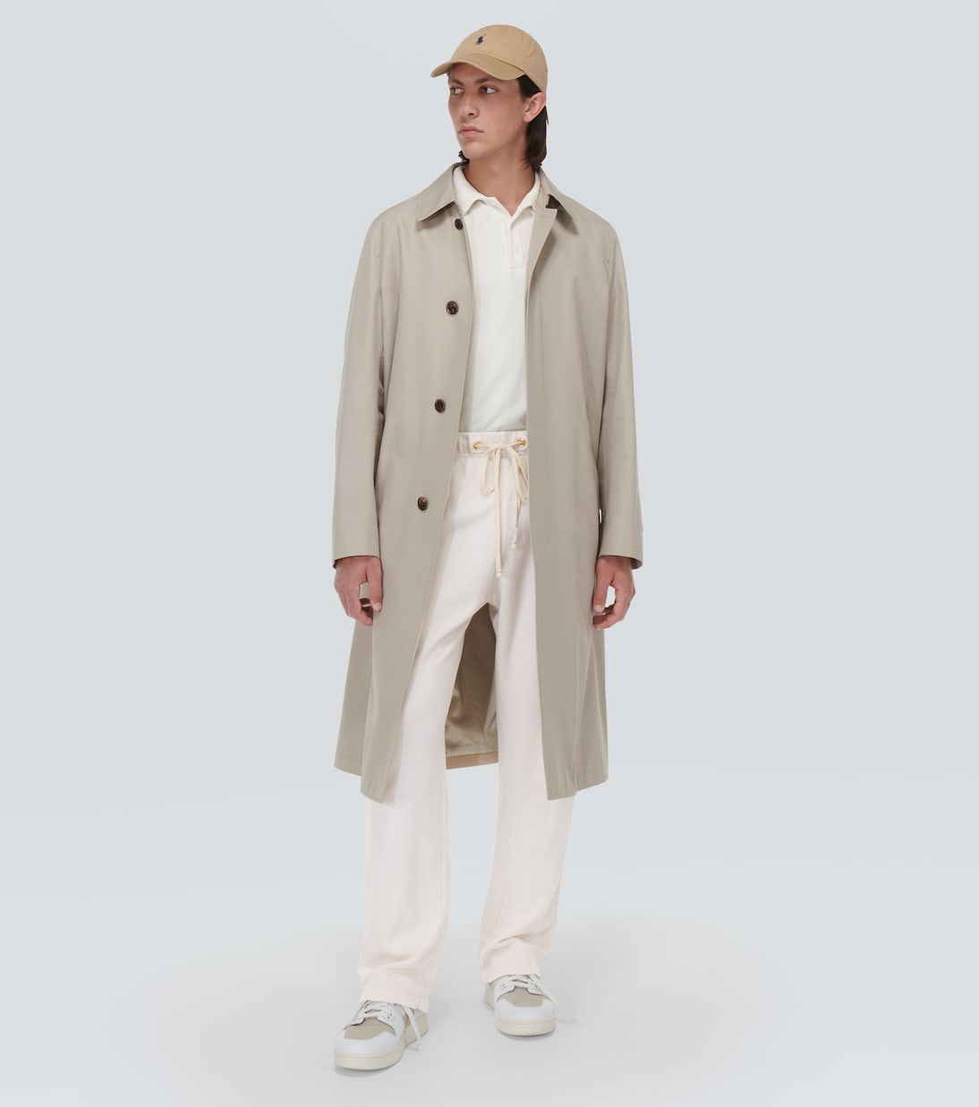 Polo en felpa de algodón francés | Les Tien