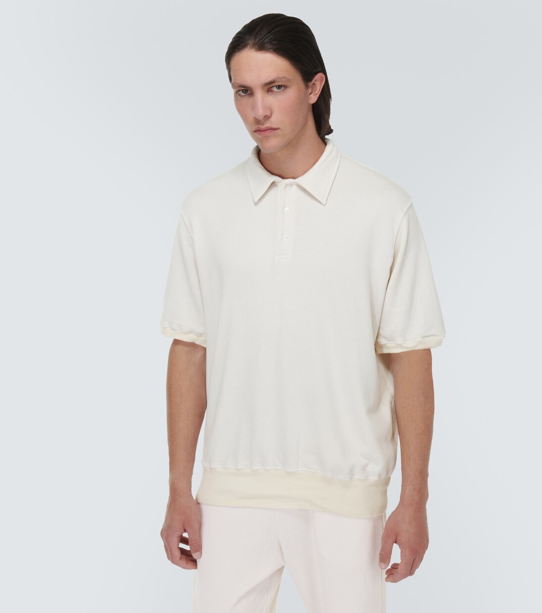 Polo en felpa de algodón francés | Les Tien
