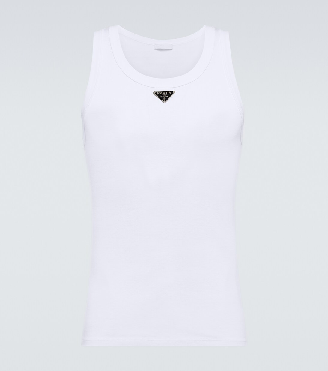 Embellished cotton vest | Prada