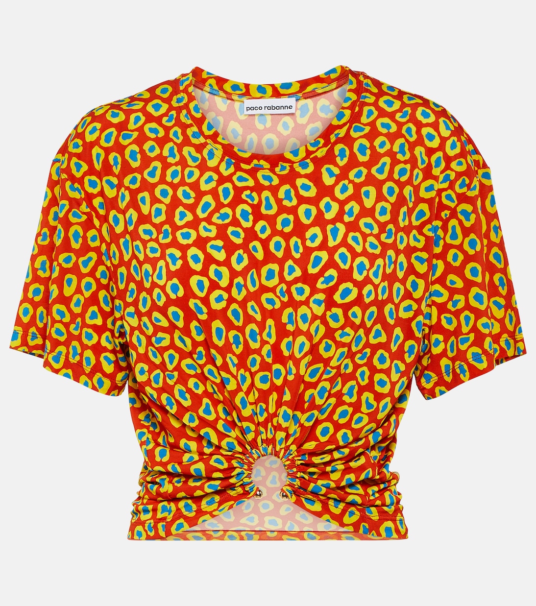 Bedrucktes Top Second Skin | Rabanne