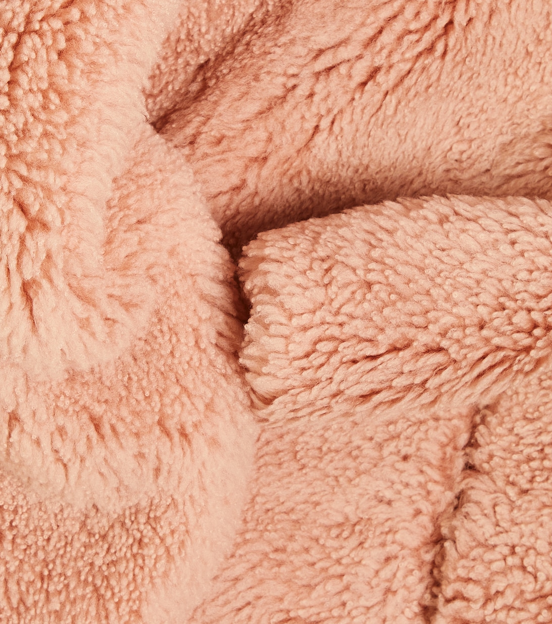 Padded shearling scarf | Yves Salomon