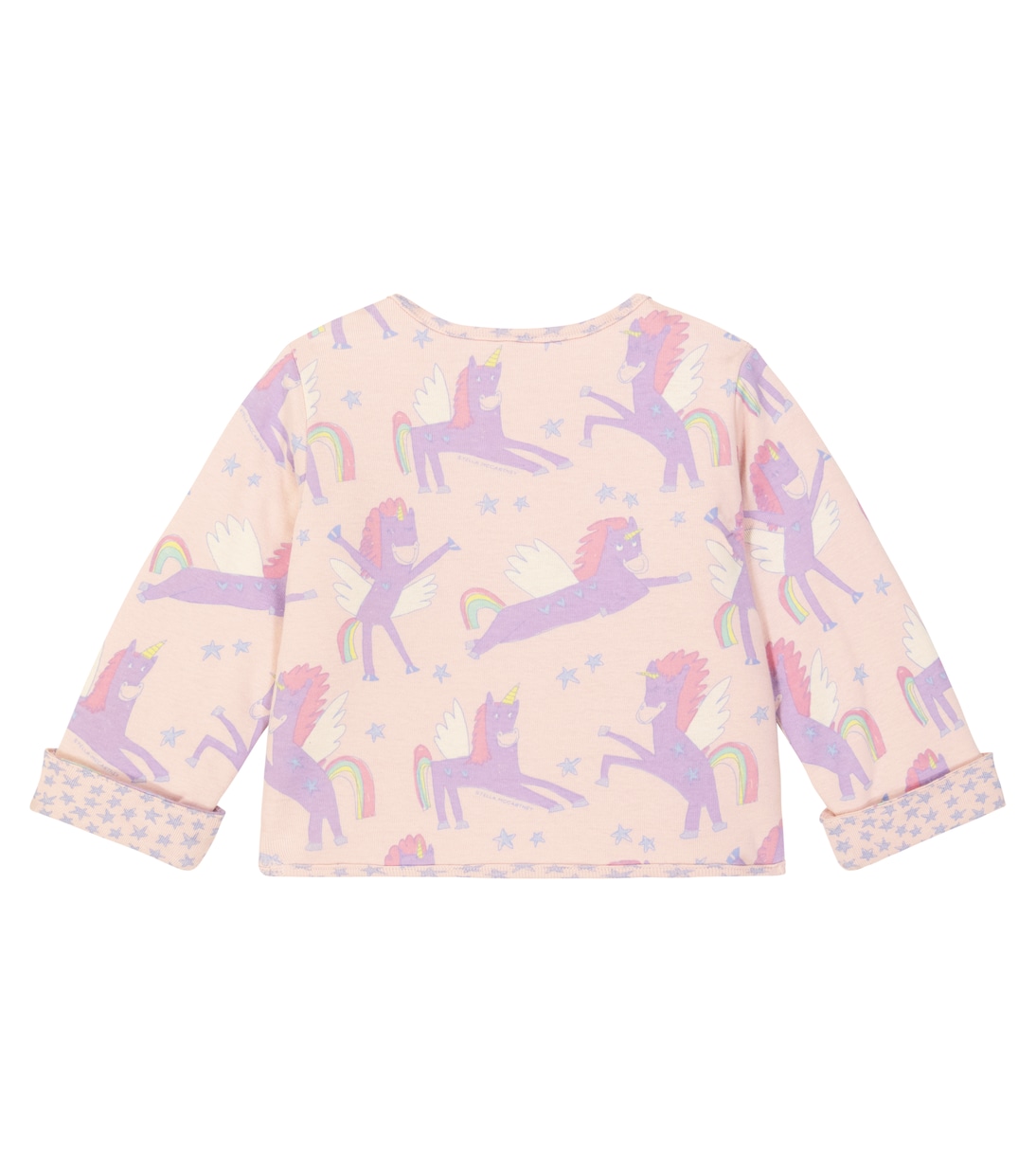 Bebé - cárdigan en jersey de algodón | Stella McCartney Kids