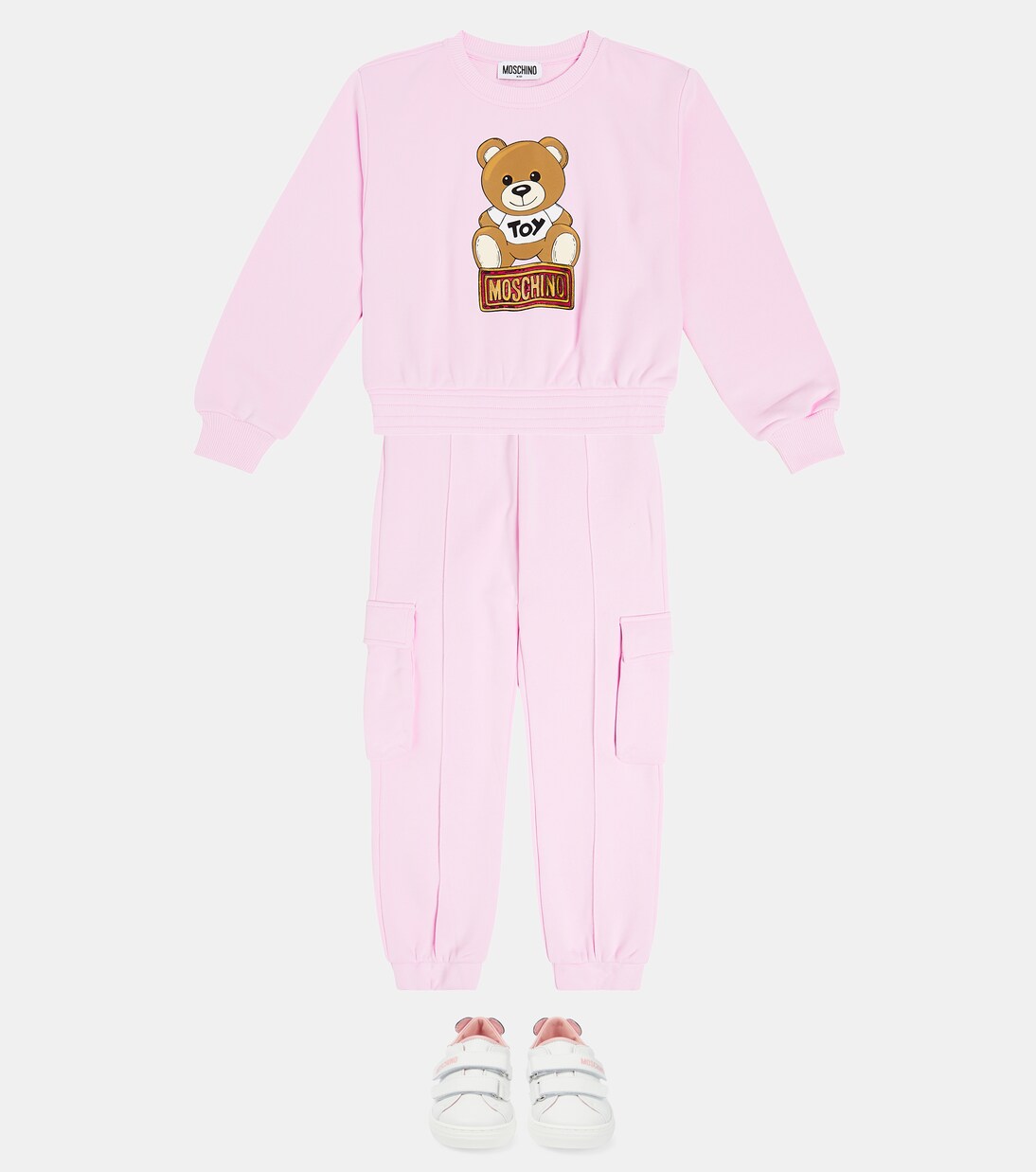Cotton-blend tracksuit | Moschino Kids