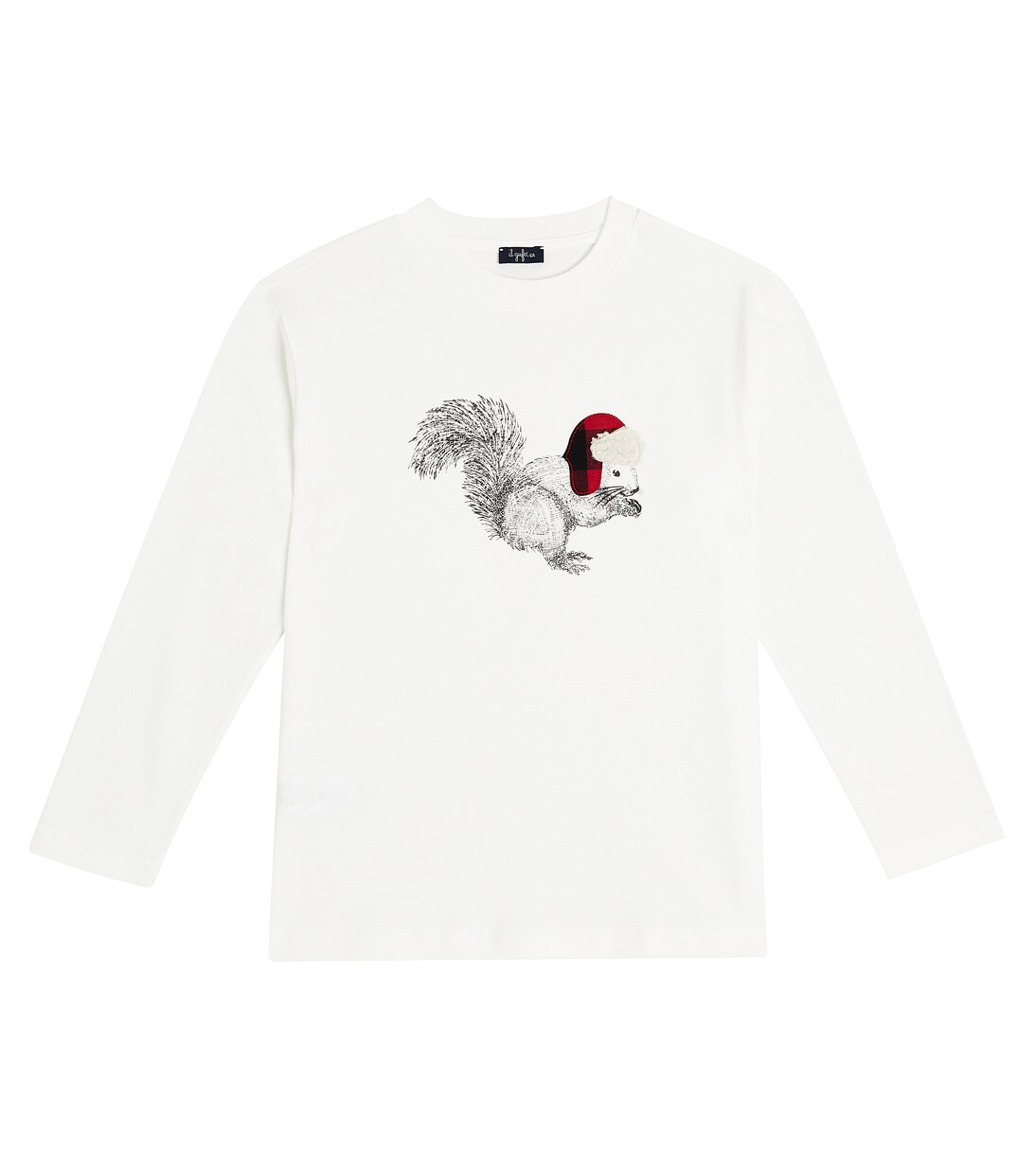 Printed cotton T-shirt | Il Gufo