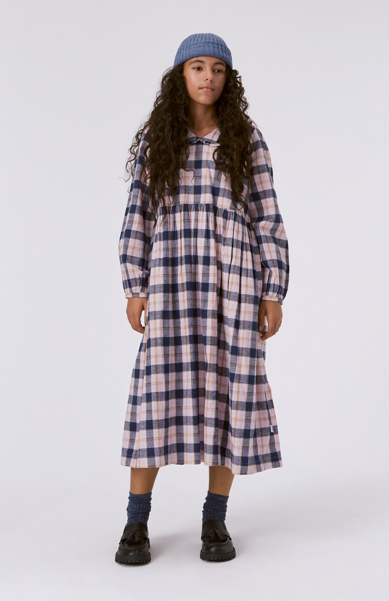 Vestido Corlissa de algodón a cuadros | Molo