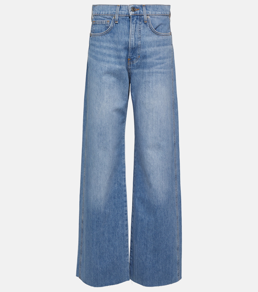 High-Rise Wide-Leg Jeans Taylor | Veronica Beard