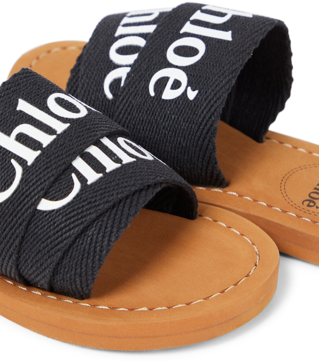 Aqua logo sandals | Chloé Kids