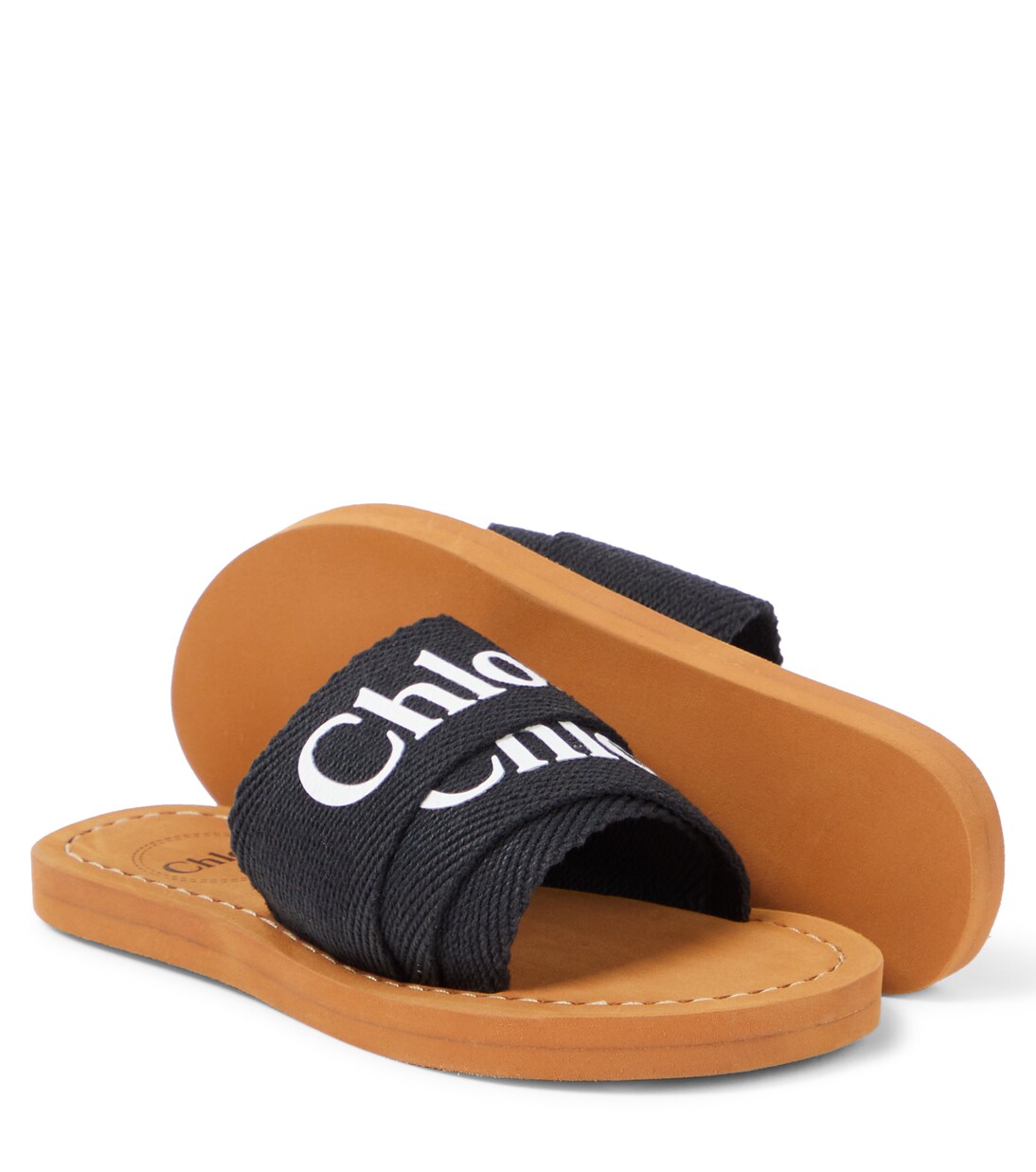 Aqua logo sandals | Chloé Kids