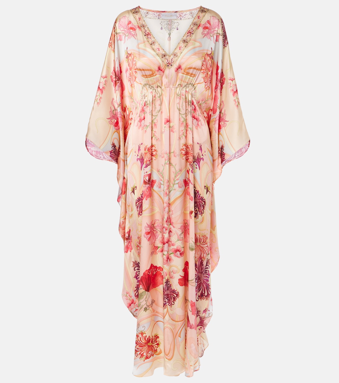 Verzierter Kaftan aus Seide | Camilla