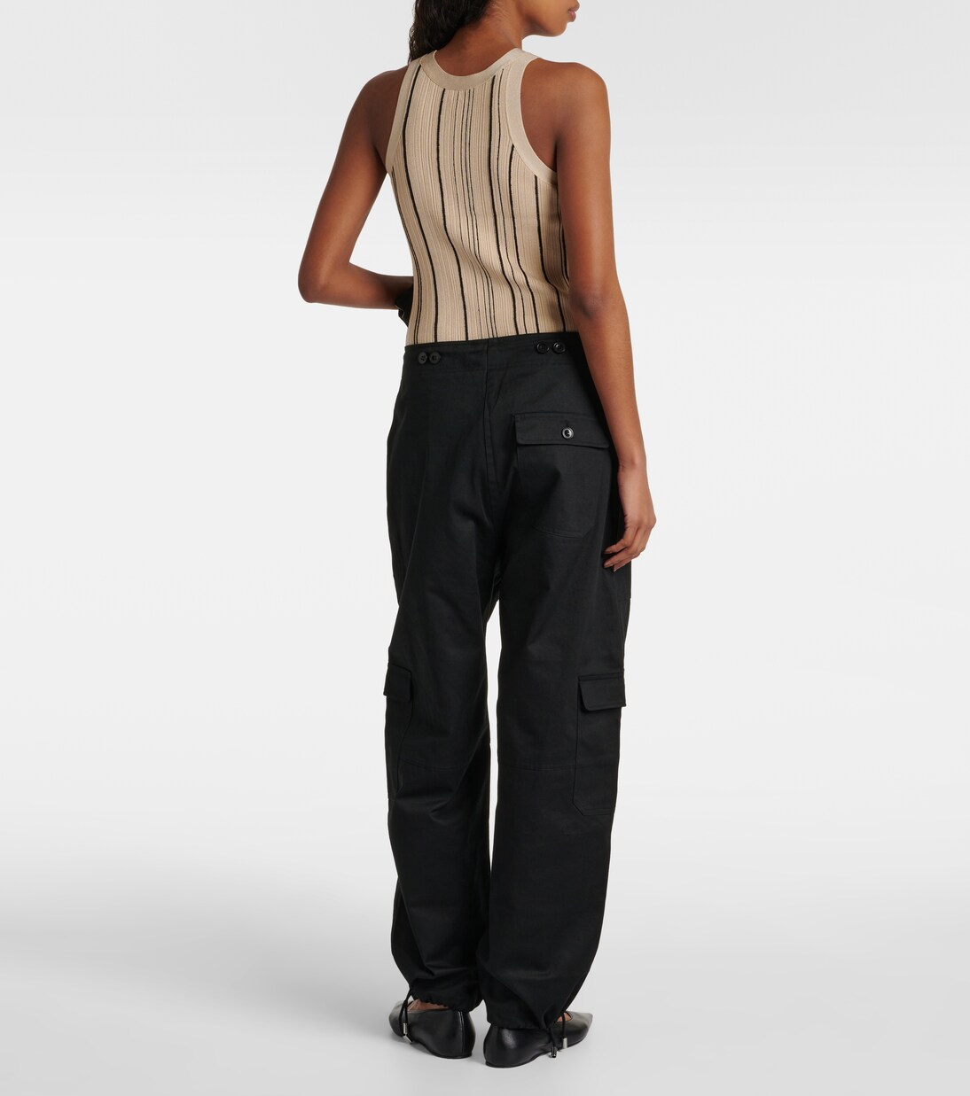 Pantalon cargo en coton | Toteme