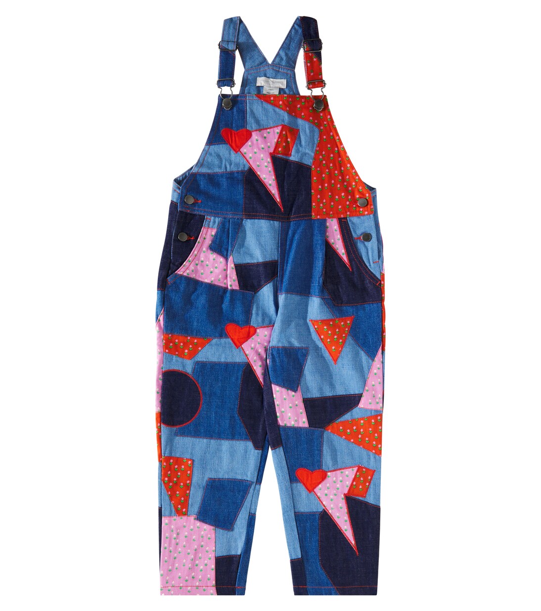 Printed cotton overalls | Stella McCartney Kids