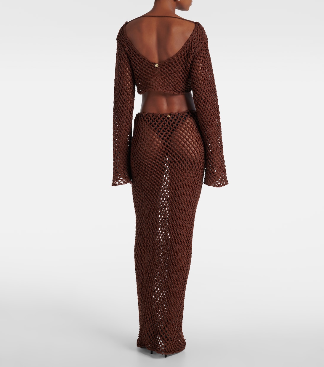 Top raccourci Magen en coton mélangé | Bananhot