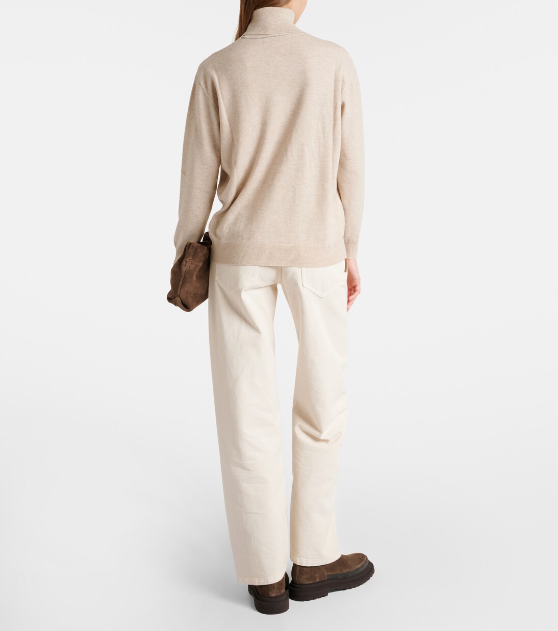 Monili cashmere turtleneck sweater | Brunello Cucinelli