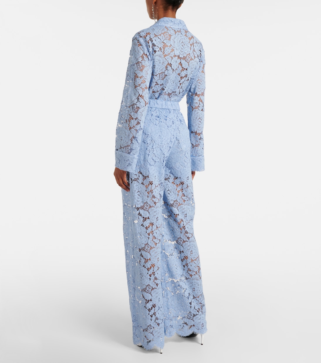 Weite Hose aus Spitze | Dolce&Gabbana