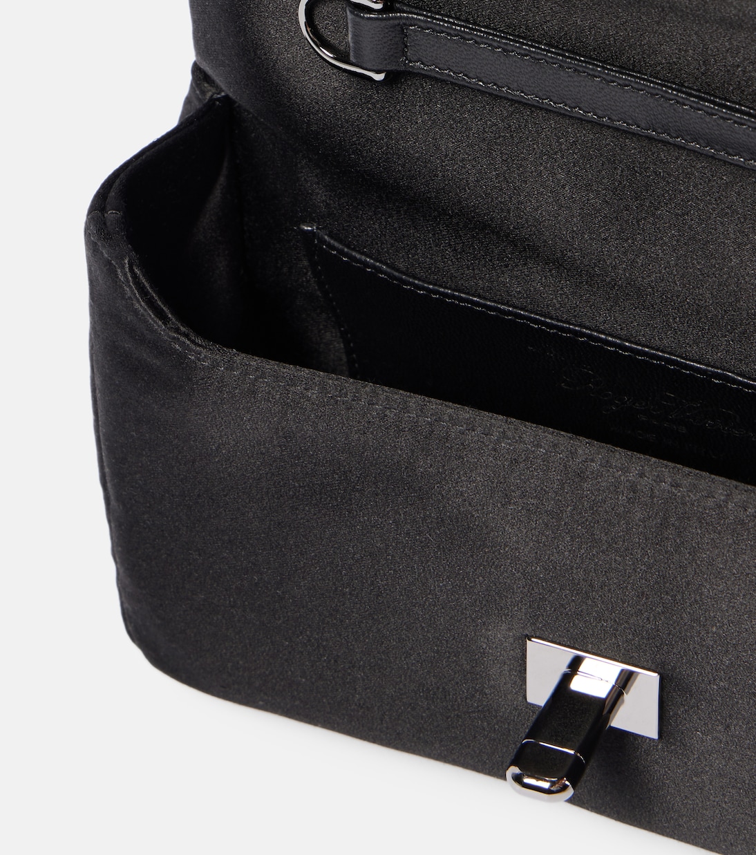 Verzierte Schultertasche Viv' Choc aus Satin | Roger Vivier