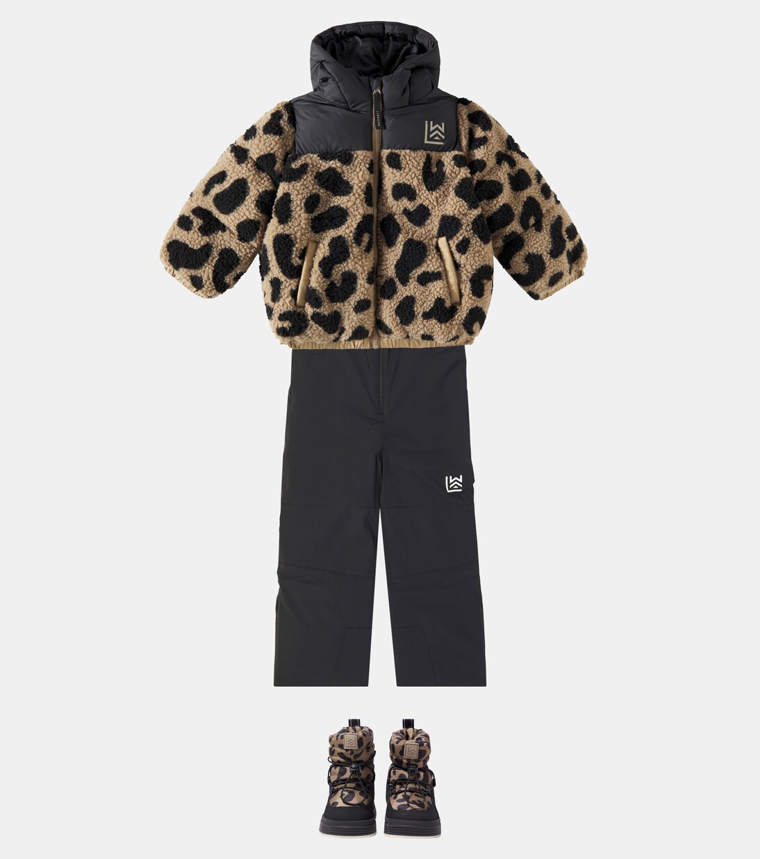 Wattierte Jacke Niko aus Fleece | Liewood