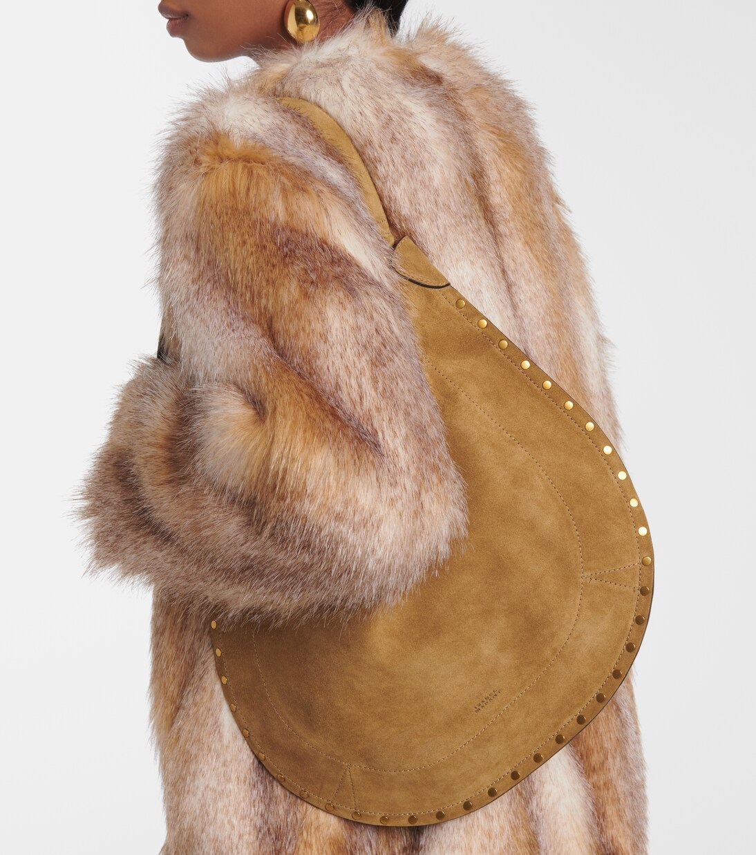 Oskan Large suede shoulder bag | Isabel Marant