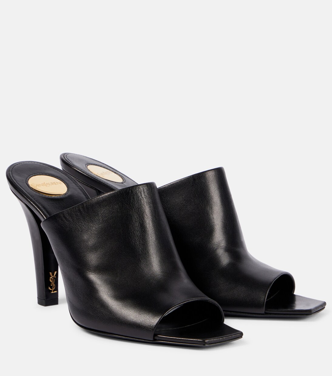 Pantoletten Jill 95 aus Leder | Saint Laurent