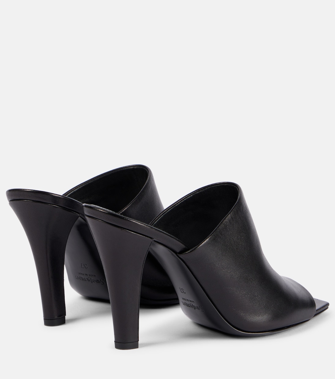 Pantoletten Jill 95 aus Leder | Saint Laurent