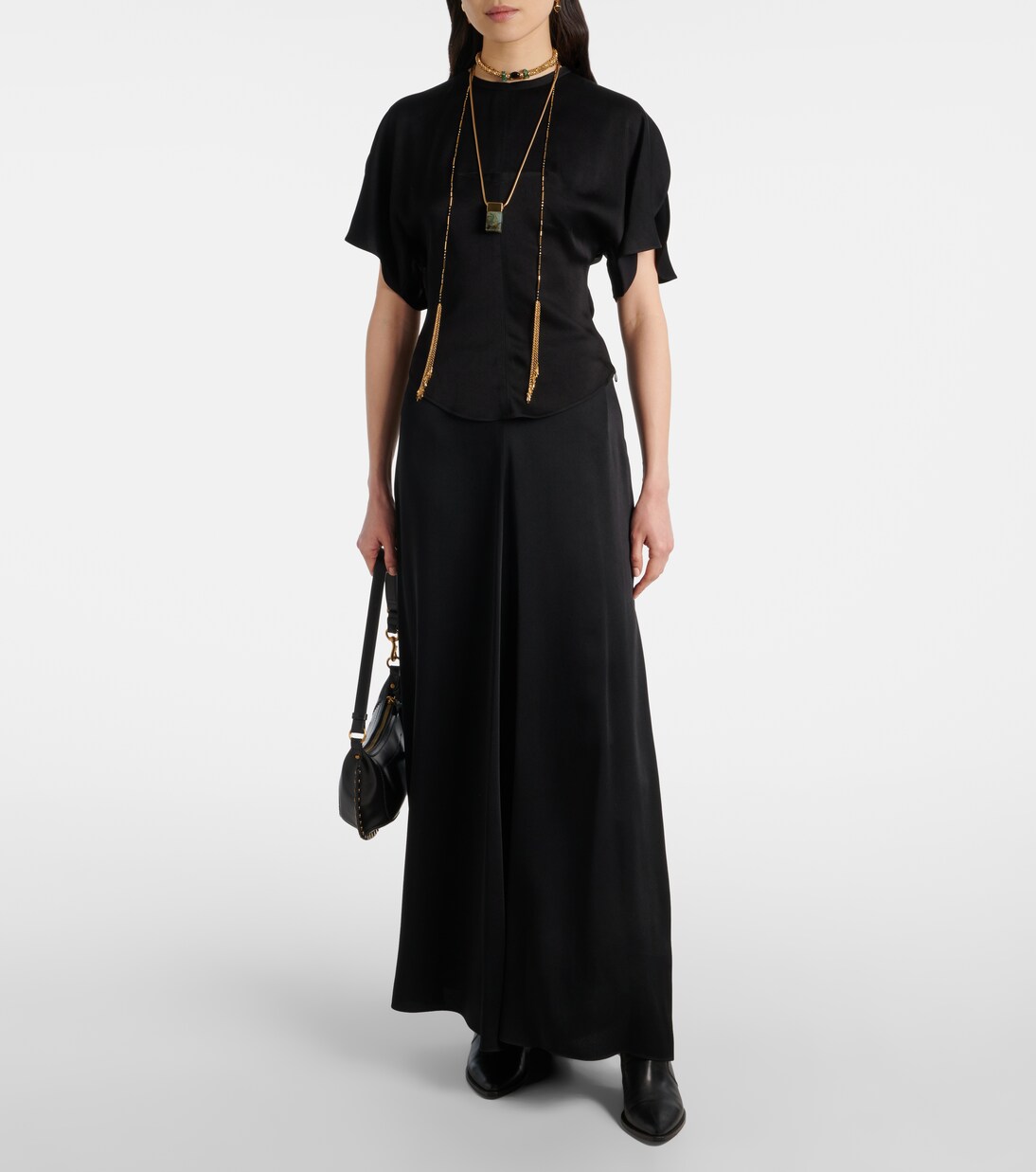 Maxirock Kayana aus Satin | Isabel Marant