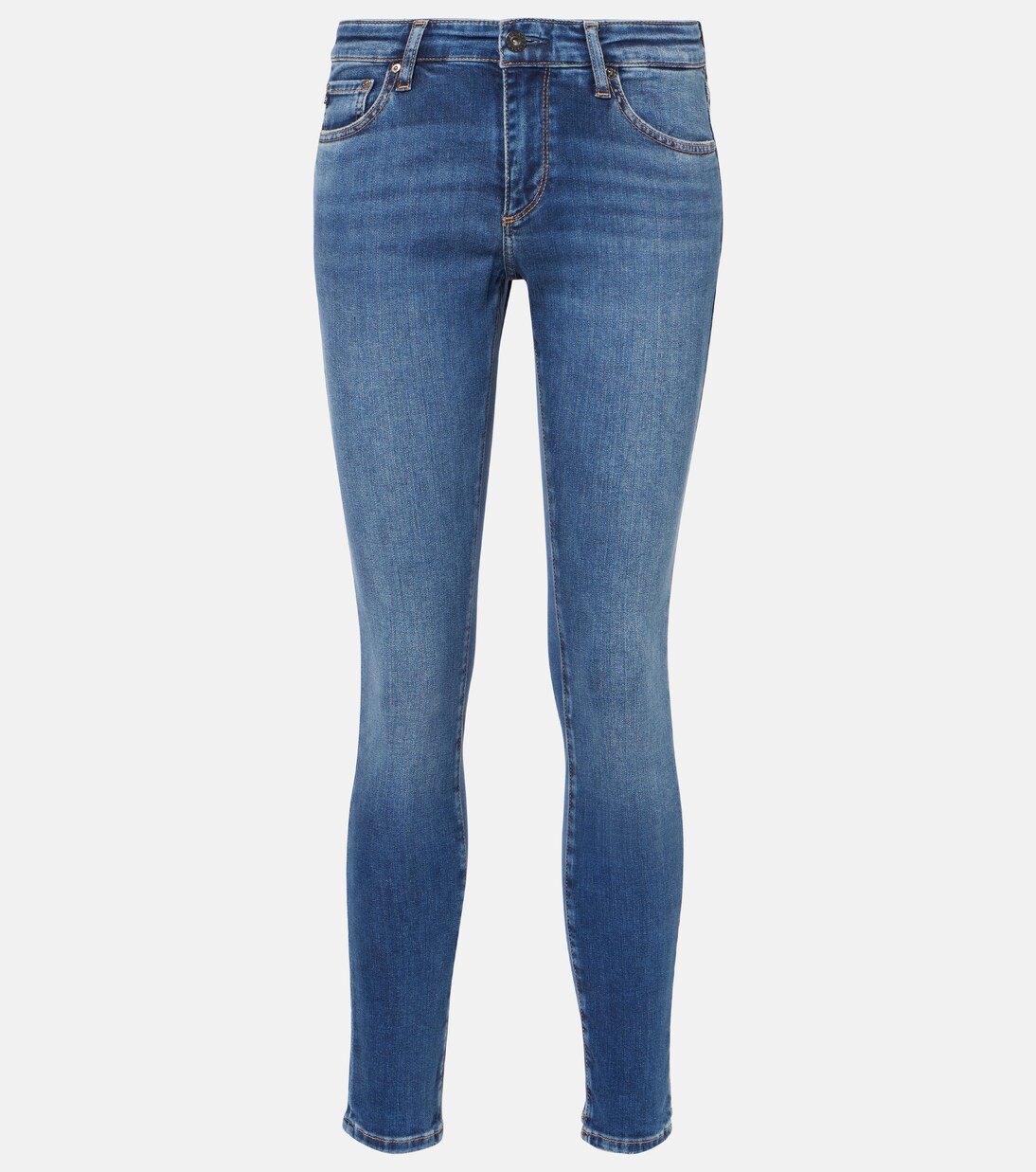 Mid-Rise Skinny Jeans | AG Jeans
