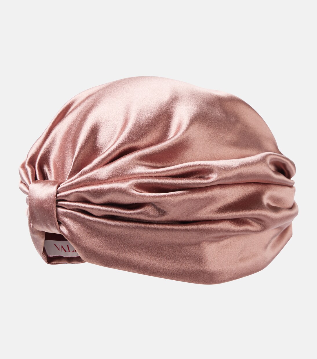 Turbante de seda con VLogo Signature | Valentino