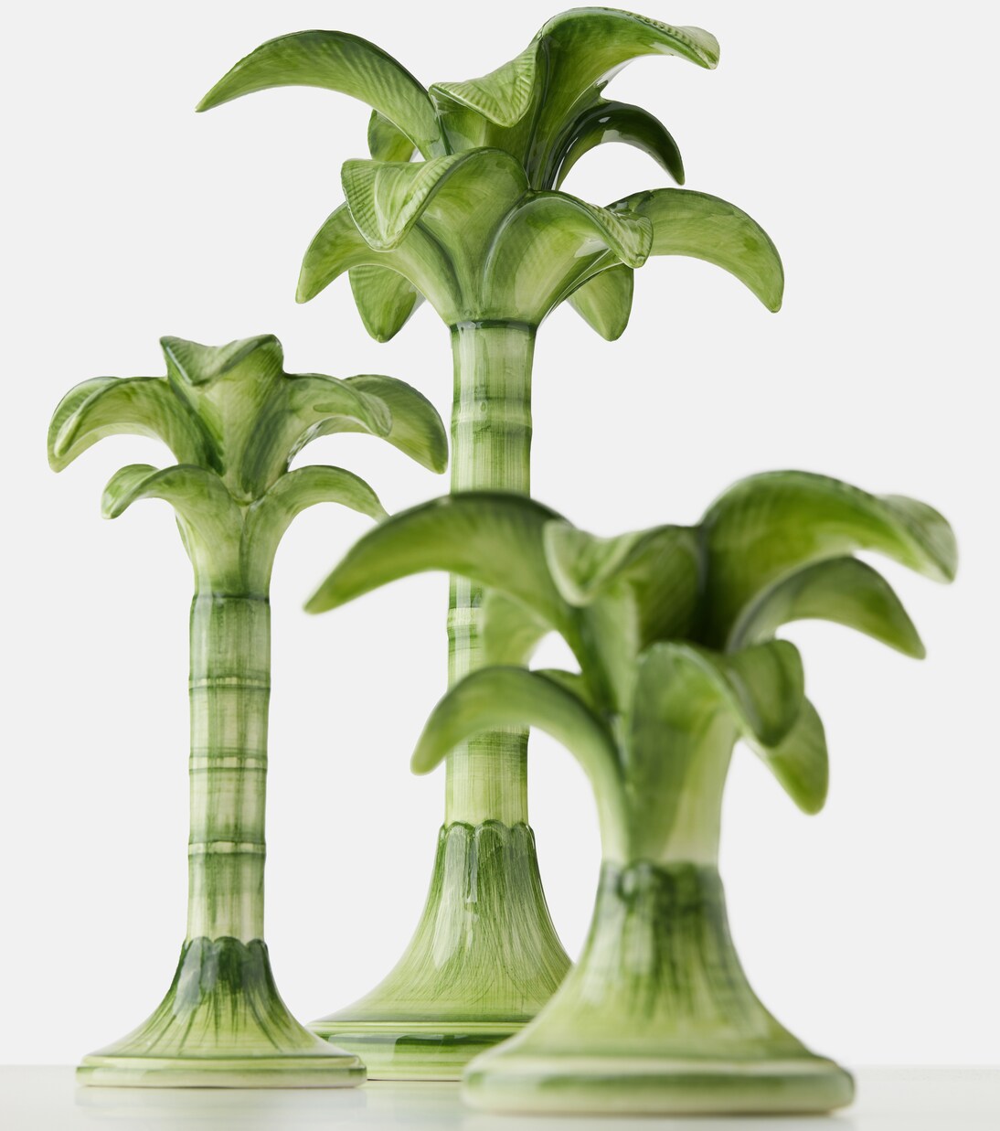 Palm陶瓷烛台，大号 | Les-Ottomans