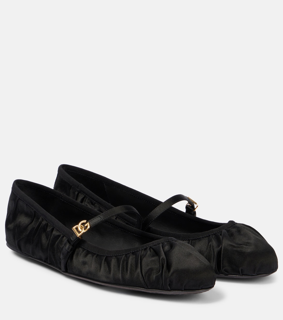 Ballerines DG en satin | Dolce&Gabbana