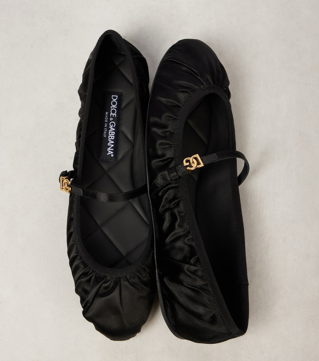 Ballerines DG en satin | Dolce&Gabbana