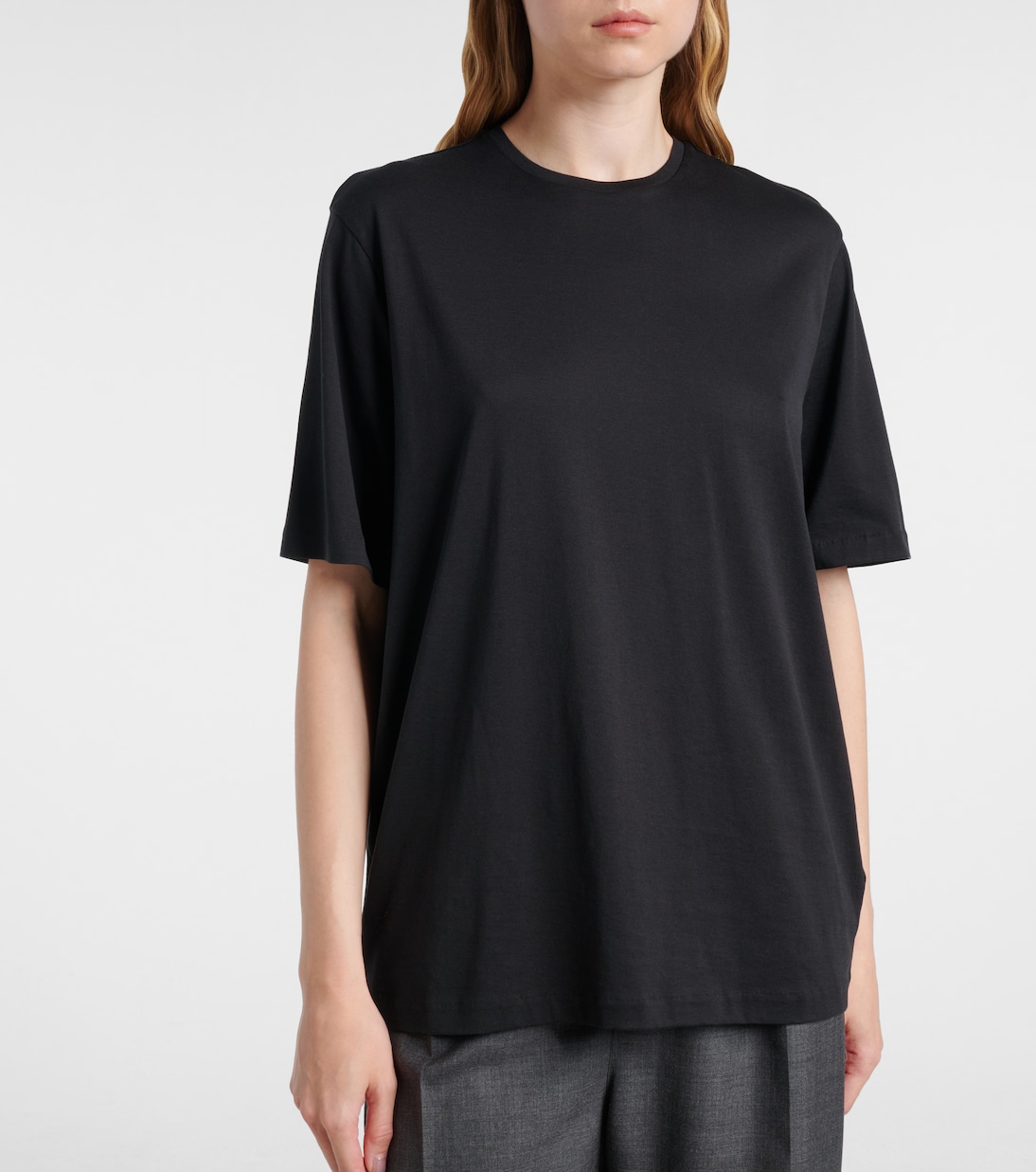 T-Shirt Harper aus Baumwoll-Jersey | The Frankie Shop