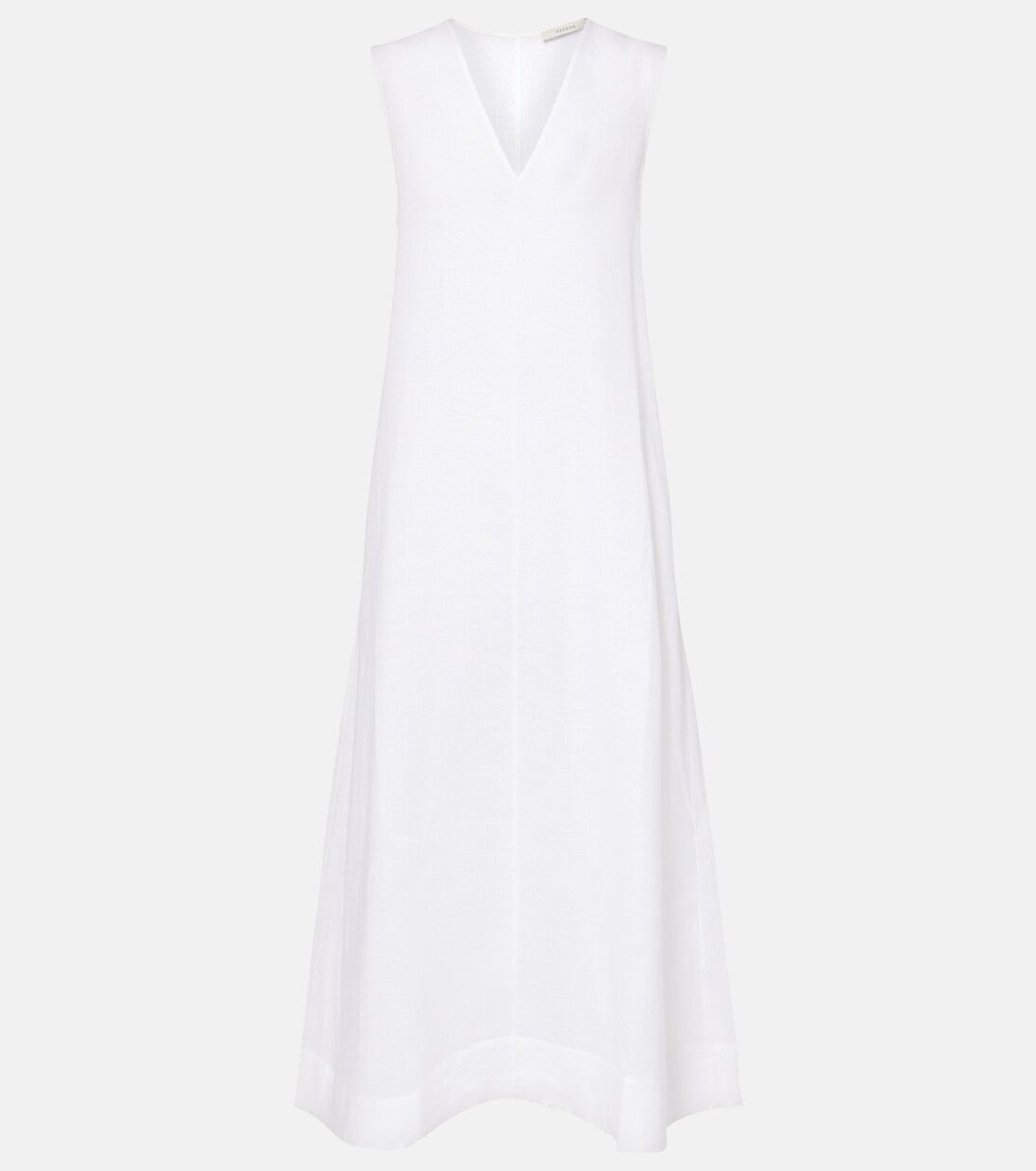 Nisha linen midi dress | Asceno