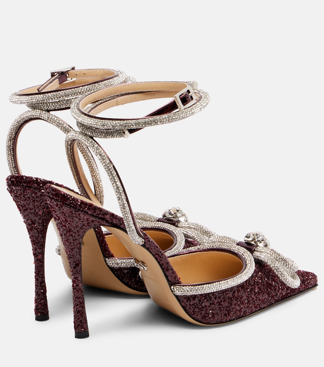 Double Bow 110 embellished pumps | Mach & Mach