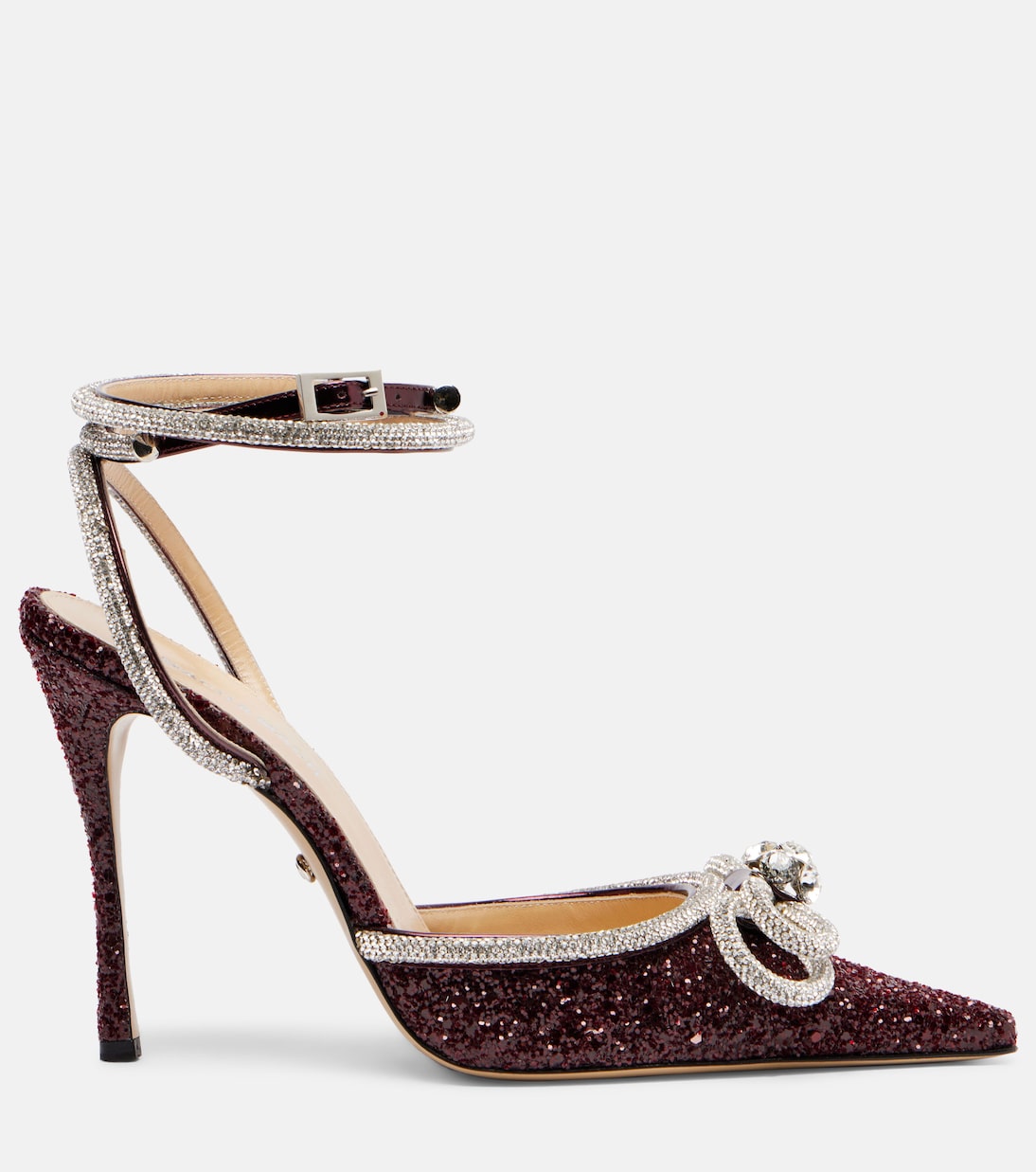 Double Bow 110 embellished pumps | Mach & Mach