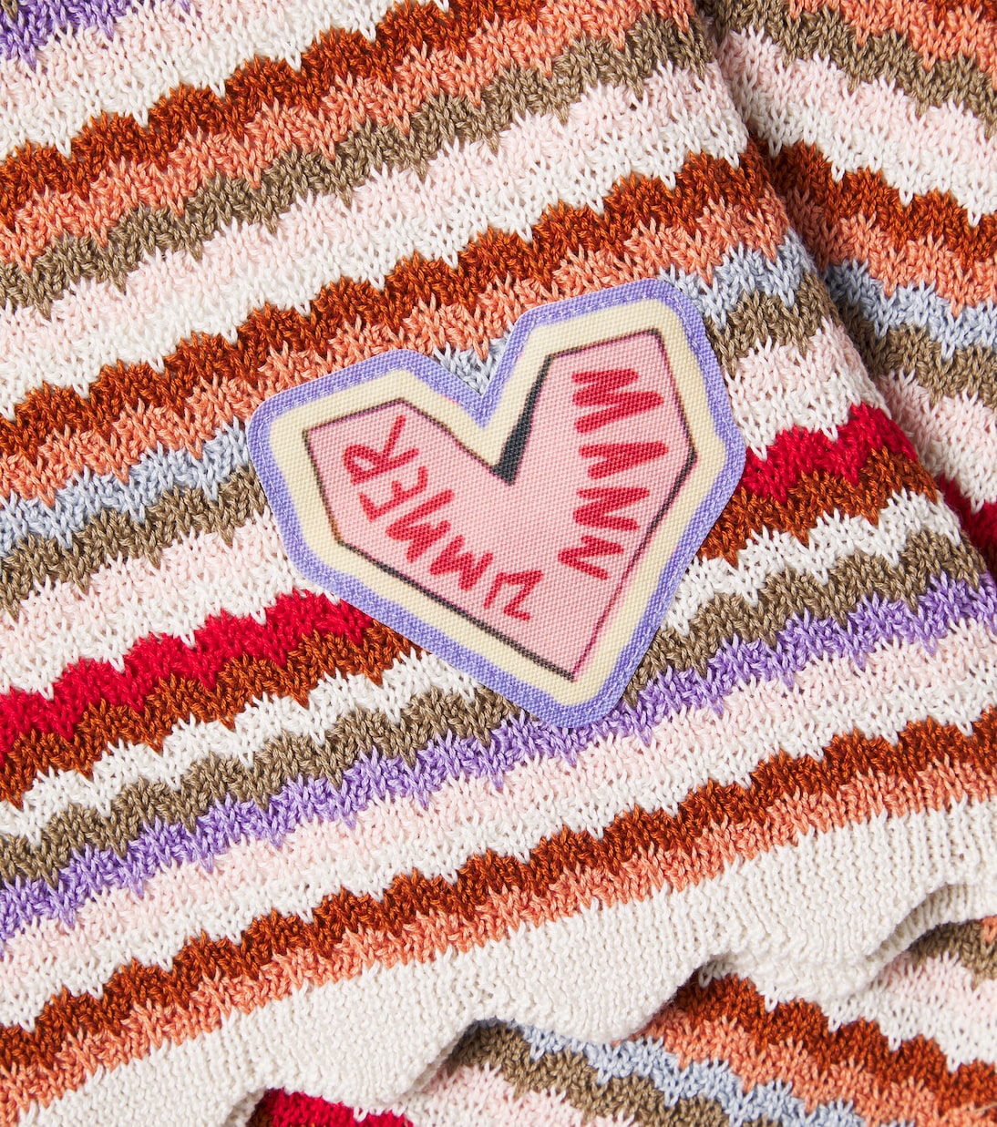 Abito Lucky in maglia a righe | Zimmermann Kids