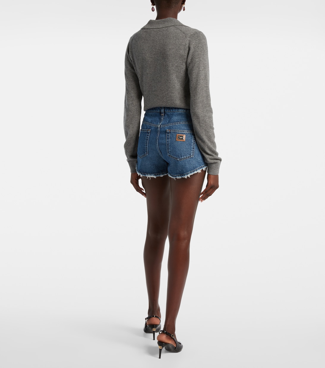 Frayed denim shorts | Dolce&Gabbana