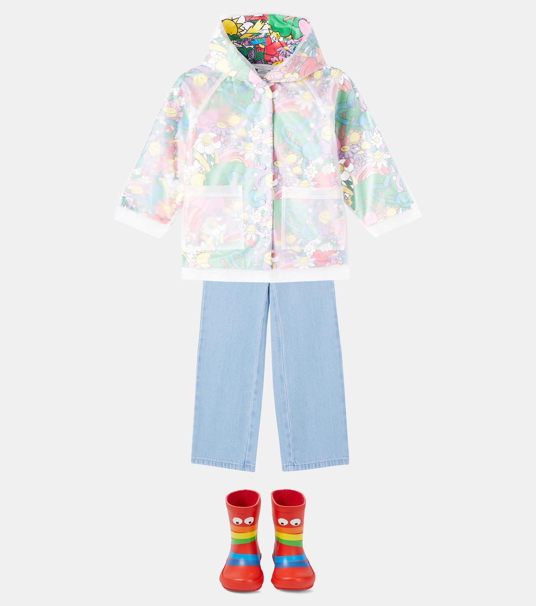 Printed raincoat | Stella McCartney Kids