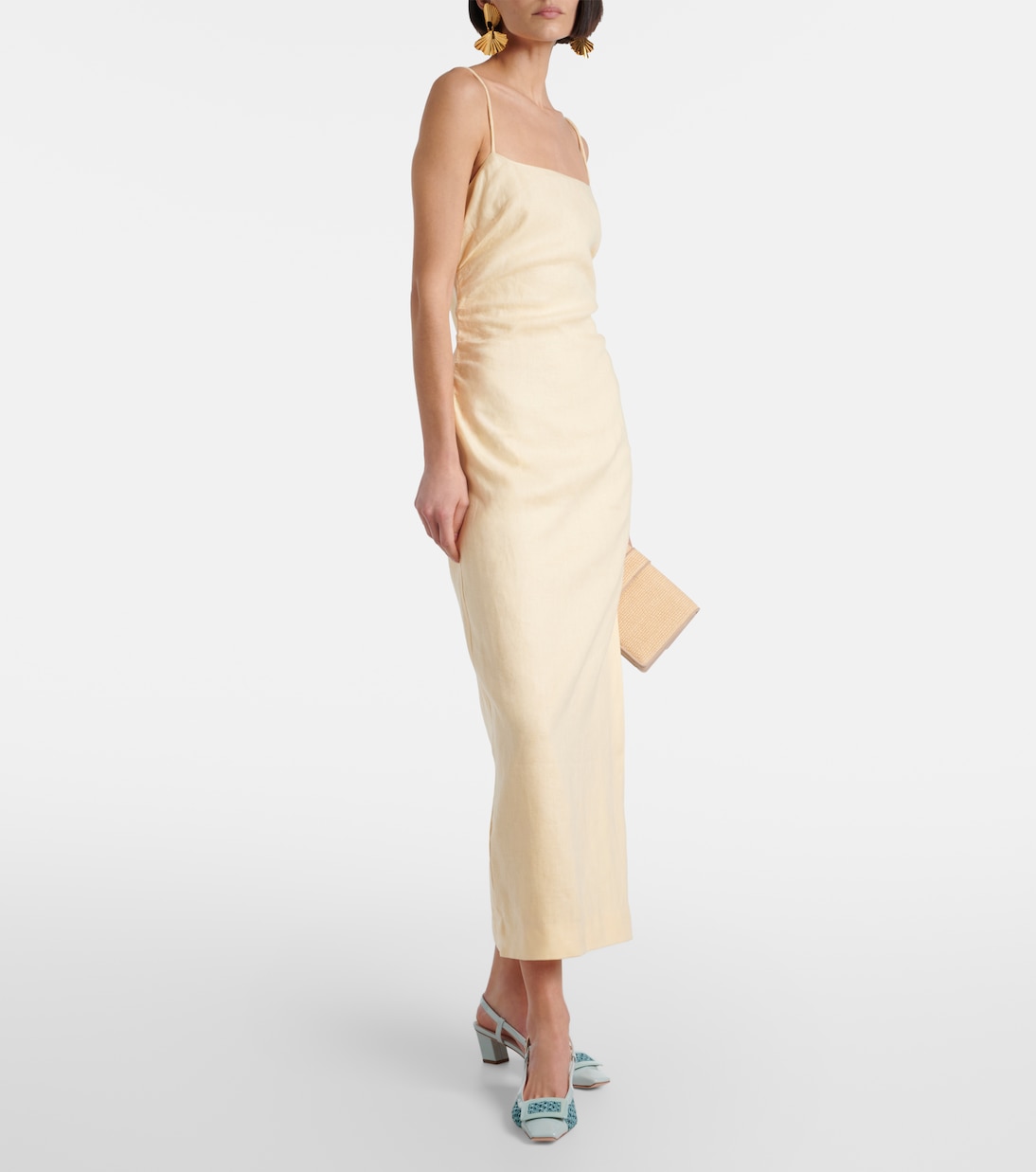 Belle Vivier 45 crochet leather slingback pumps | Roger Vivier